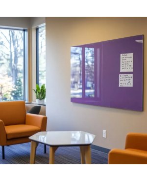 Lila kobalt üveg mágneses tábla SMATAB®