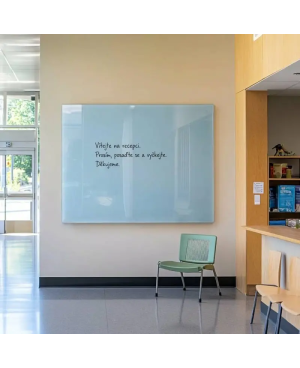 Blaue königliche Glas-Magnettafel SMATAB®