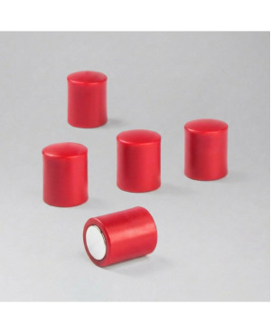 Roter Büromagnet OF-2 Set 10 Stück