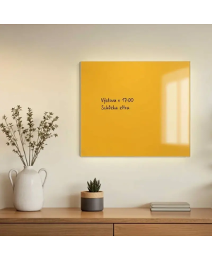 🌼 Gelbe neapolitanische Glas-Tafel SMATAB®