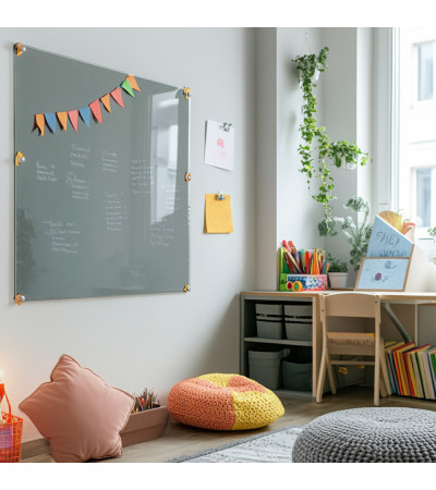 Grey Payn Glass Magnet Board for Kids Smatab®
