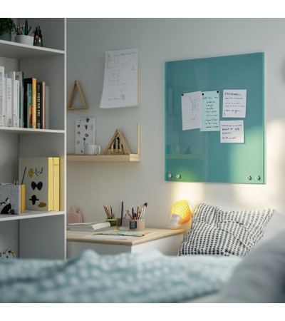 Smaragdgrüne Glasmagnettafel für Kinder Smatab®
