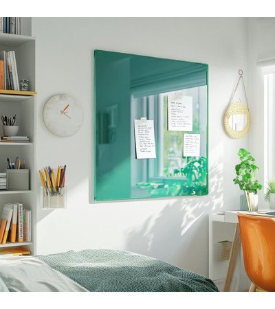 Smaragdgrüne Glasmagnettafel für Kinder Smatab®