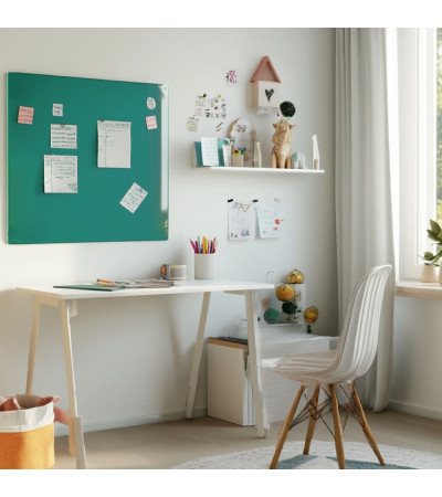 Smatab® sklenená magnetická tabuľa zelená smaragdová