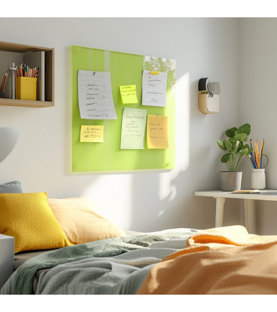 Pistaziengrüne Glasmagnettafel für Kinder Smatab®