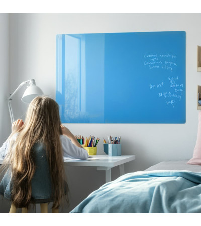 Smatab® blue coeline szklana tablica magnetyczna dla dzieci