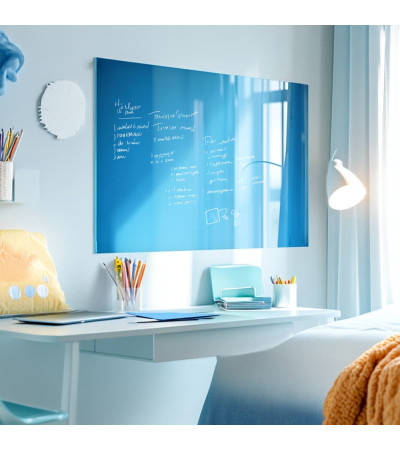 Smatab® blue coeline glass magnetic board for kids
