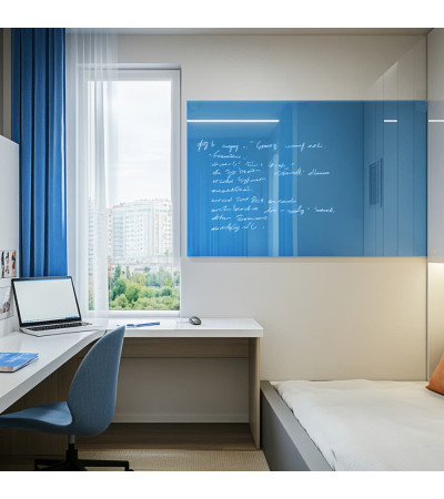 Smatab® blue coeline szklana tablica magnetyczna dla dzieci