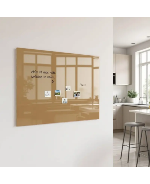 🍂 Ockerumbra Magnettafel für die Wohnung | Smatab®