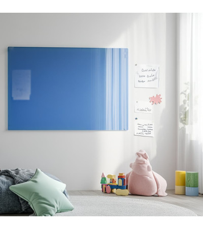 Smatab® blue coeline glass magnetic board for kids