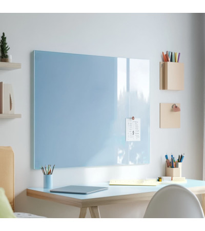 Royal blue glass magnetic board for children Smatab®.