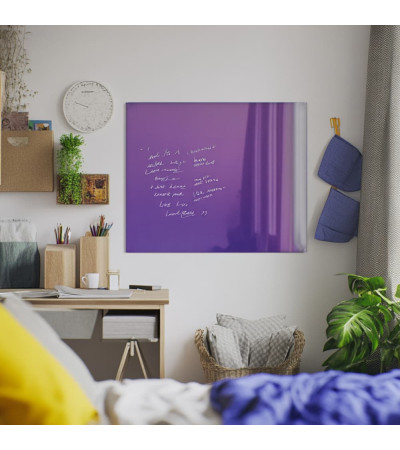 Lila Kobaltglas-Magnettafel für Kinder Smatab®