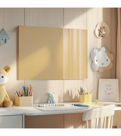 Okara brown glass magnetic board for children Smatab®.