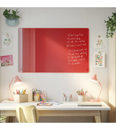 Rote Korallenglas-Magnettafel für Kinder Smatab®