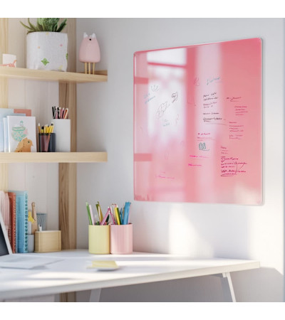 Rosa Perlenglas-Magnettafel für Kinder Smatab®