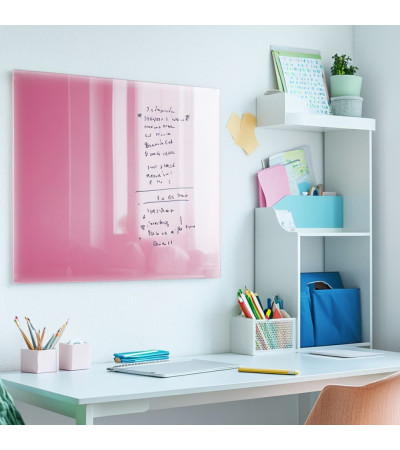 Pink bead glass magnetic board for children Smatab®.