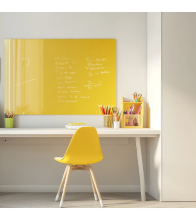 Gelbe neapolitanische Glasmagnettafel für Kinder Smatab®