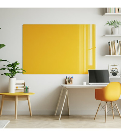 Smatab® sklenená magnetická tabuľa žltá neapolská