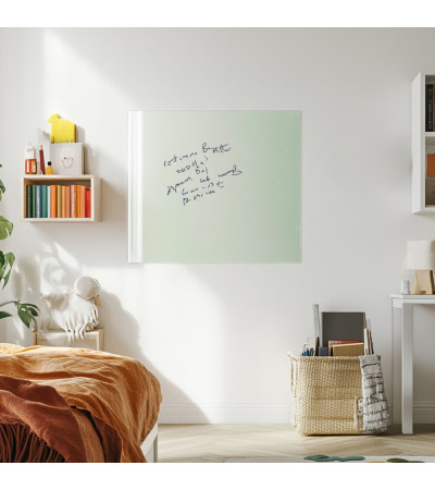 White satin glass magnetic board for children Smatab®.