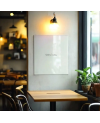⚪ Satynowa biała tablica SMATAB® do restauracji