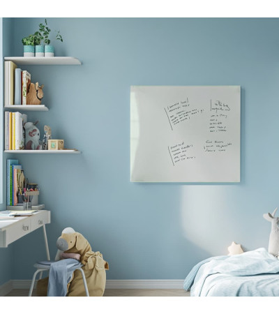 White satin glass magnetic board for children Smatab®.