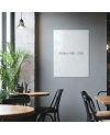⚪ Satynowa biała tablica SMATAB® do restauracji