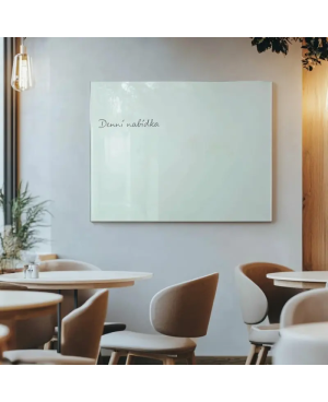 ⚪ Satynowa biała tablica SMATAB® do restauracji