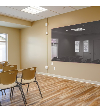 Smatab® anthracite gray glass magnetic pinboard