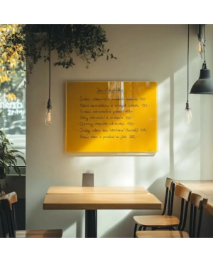 🟡 Neapolitanische gelbe Tafel SMATAB® für Restaurants
