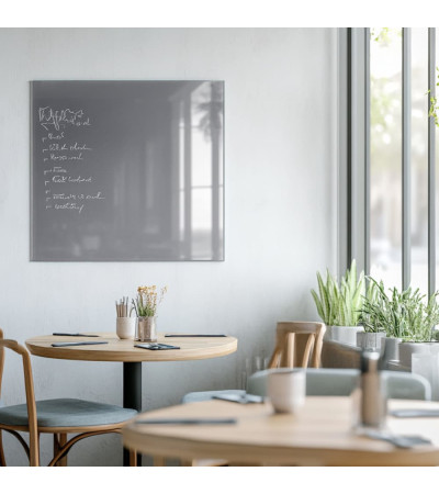 Smatab® sklenená magnetická tabuľa sivá paynova