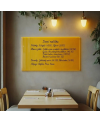 🟡 Neapolitanische gelbe Tafel SMATAB® für Restaurants