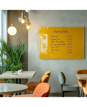 🟡 Neapolitanische gelbe Tafel SMATAB® für Restaurants