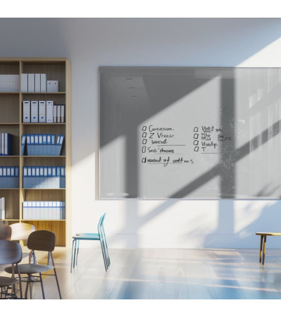 Smatab® gray Payn Glass Magnetic Pin Board