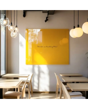 🟡 Neapolitanische gelbe Tafel SMATAB® für Restaurants