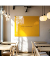 🟡 Neapolitanische gelbe Tafel SMATAB® für Restaurants