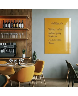 🟡 Neapolitanische gelbe Tafel SMATAB® für Restaurants