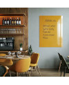 🟡 Neapolitanische gelbe Tafel SMATAB® für Restaurants