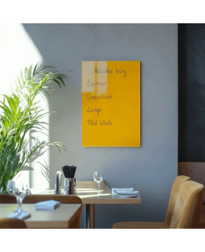 🟡 Neapolitanische gelbe Tafel SMATAB® für Restaurants