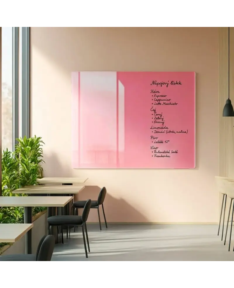 🩷 Perlrosa Tafel SMATAB® für Restaurants