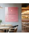 🩷 Perłowa różowa tablica SMATAB® do restauracji