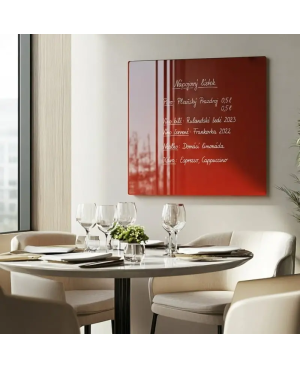 Tafel für Restaurants 🔴 korallenrot | SMATAB®