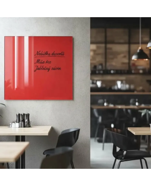 Tafel für Restaurants 🔴 korallenrot | SMATAB®