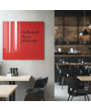 Tafel für Restaurants 🔴 korallenrot | SMATAB®