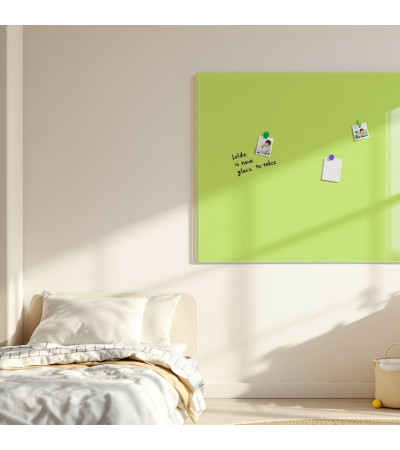 Smatab® Green Pistachio Szklana tablica magnetyczna Bulletin Board