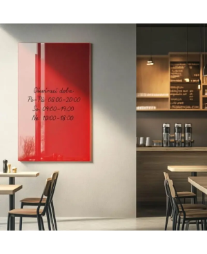Tafel für Restaurants 🔴 korallenrot | SMATAB®