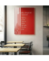 Tafel für Restaurants 🔴 korallenrot | SMATAB®