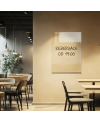 Tafel für Restaurants 🟤 Ockerumbra | SMATAB®
