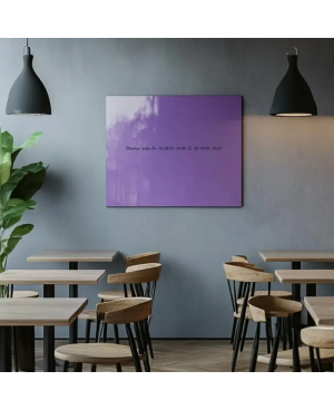 🟣 Kobaltowa fioletowa tablica SMATAB® do restauracji