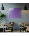 🟣 Kobaltowa fioletowa tablica SMATAB® do restauracji