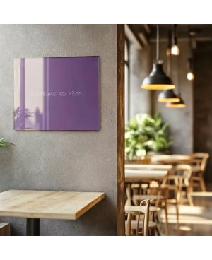 🟣 Kobaltowa fioletowa tablica SMATAB® do restauracji